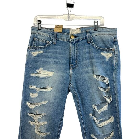 Current Elliott NWT the fling straight jeans 28 distressed - Picture 3 of 14